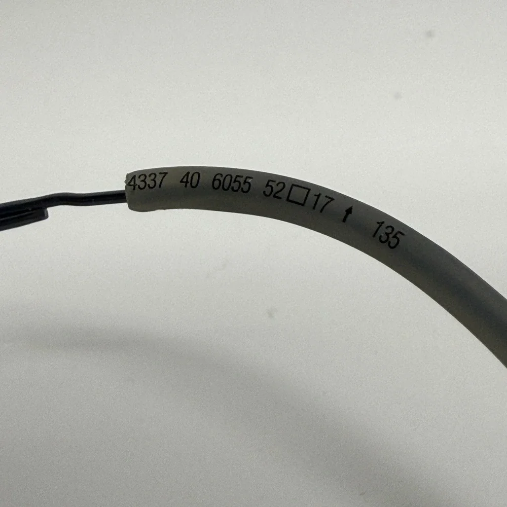 Silhouette 4337 40 6055 Titanium Half‎ Rim Eyeglasses Frames Gray 52-17-135